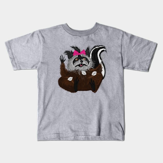 Rose from Curious Creations Kids T-Shirt by DebaucherTee